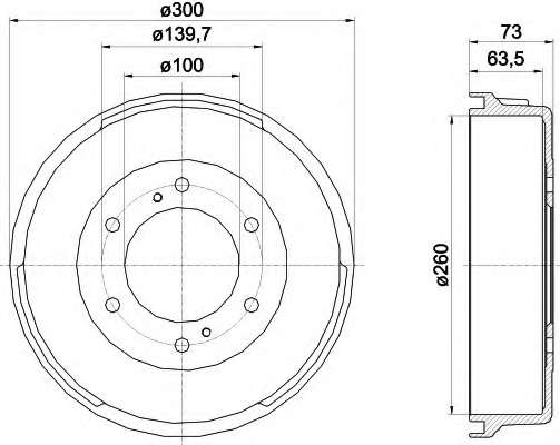 Тормозной барабан