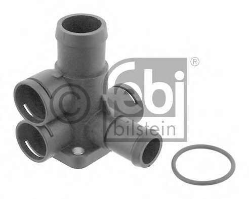 Фланець системи охолодження VW Caddy I/ Passat/T4 1.6-2.0 83-03