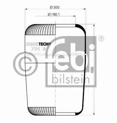 Кожух пневматической рессоры