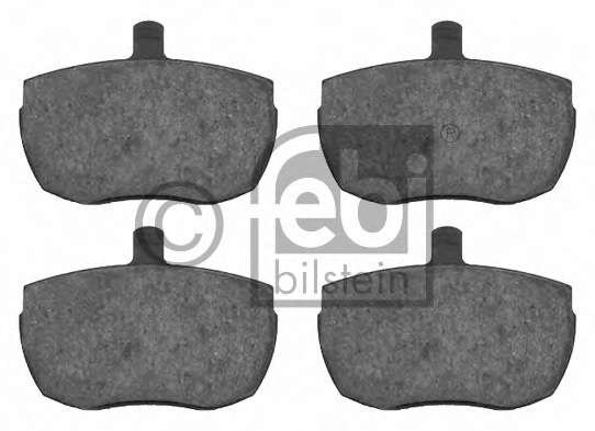 Комплект тормозных колодок, дисковый тормоз