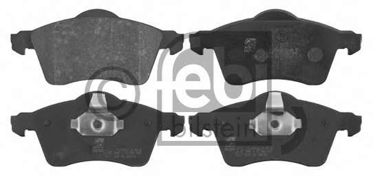 Комплект тормозных колодок, дисковый тормоз