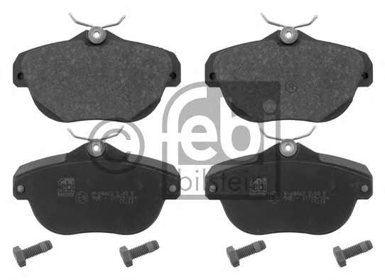 Комплект тормозных колодок, дисковый тормоз