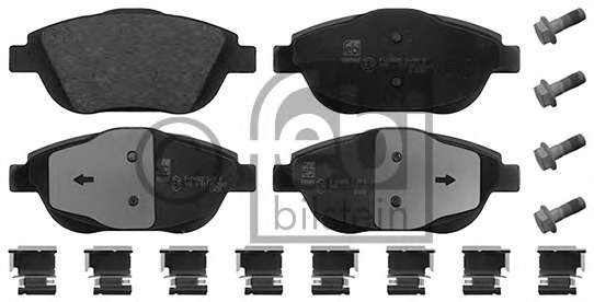 Комплект тормозных колодок, дисковый тормоз