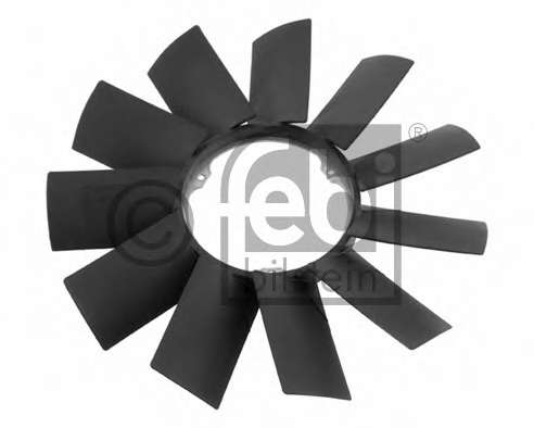 Крильчатка вентилятора BMW 3 (E36/E46)/5 (E34/E39) 2.0-3.5i 86-07 (11 лопастей)