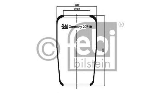Кожух пневматической рессоры