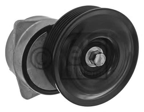 Пристрій для натягу ременя, клиновий ребристий ремінь