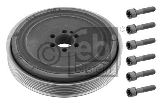 Ременный шкив, коленчатый вал