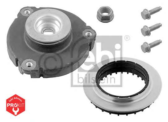 Подушка амортизатора (переднього) + підшипник Skoda Fabia/VW Polo 1.2-1.9D 99-14 (к-кт)