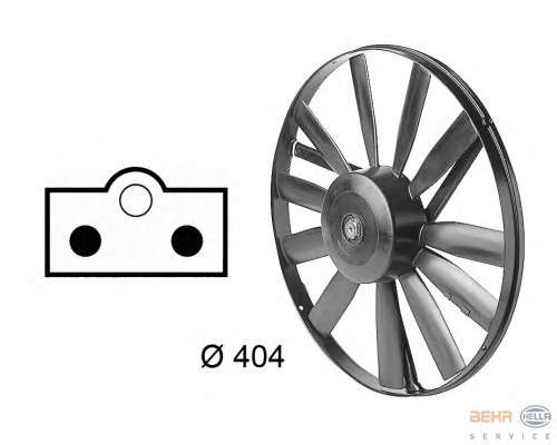 Вентилятор, охлаждение двигателя