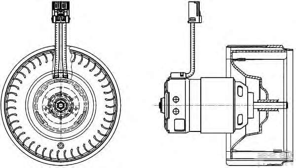 Вентилятор салона