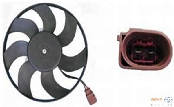 Вентилятор, охлаждение двигателя