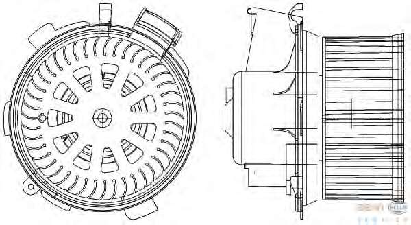 Вентилятор салона