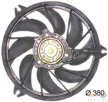 Вентилятор, охлаждение двигателя