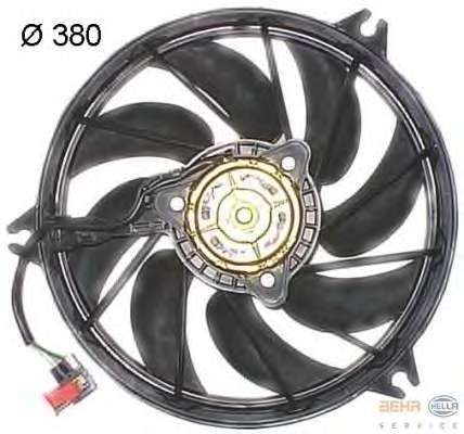 Вентилятор, охлаждение двигателя