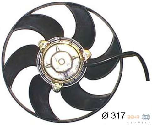 Вентилятор, охлаждение двигателя