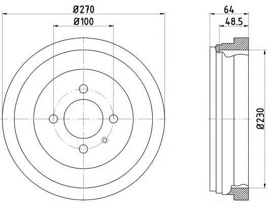 Тормозной барабан