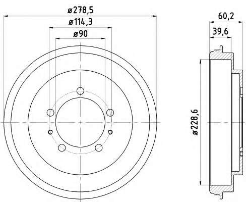Тормозной барабан