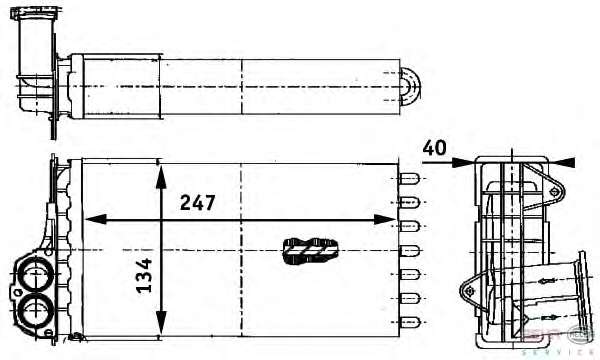 Радіатор пічки