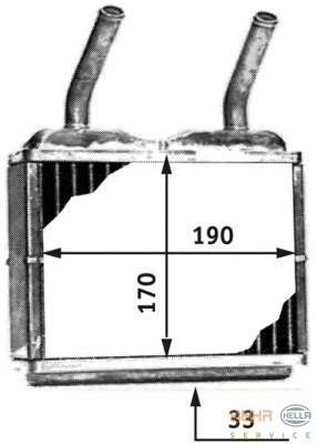 Теплообменник, отопление салона