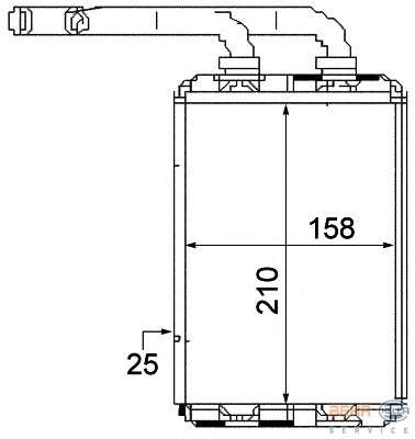 Радіатор пічки