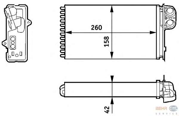 Радіатор пічки