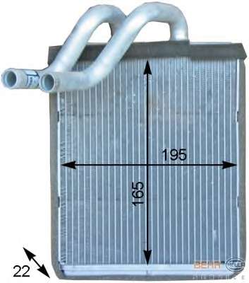 Теплообменник, отопление салона