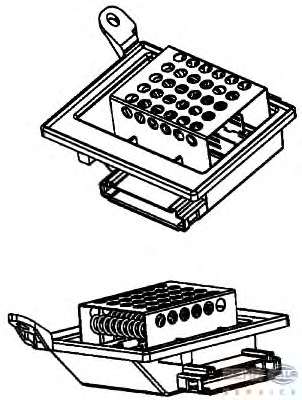 Сопротивление, вентилятор салона