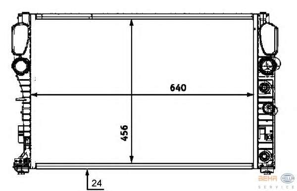 Радиатор, охлаждение двигателя