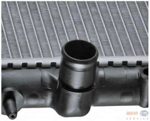 Радиатор, охлаждение двигателя