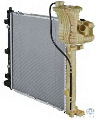 Радиатор, охлаждение двигателя
