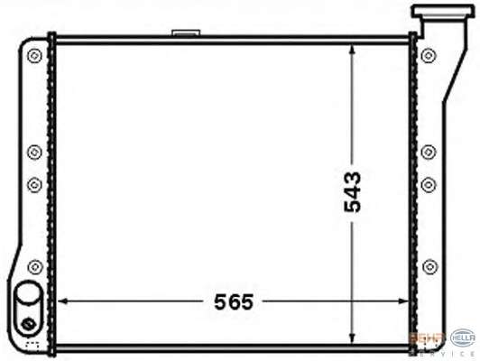 Радиатор, охлаждение двигателя