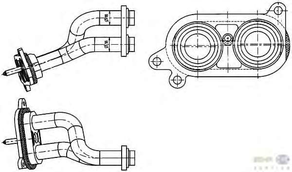 Трубопровод, теплообменник