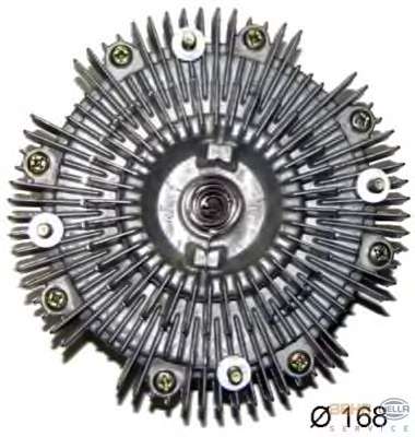 Сцепление, вентилятор радиатора