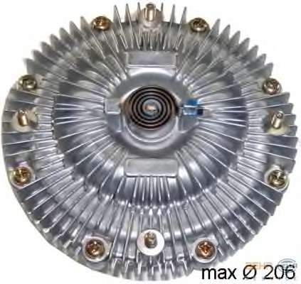 Сцепление, вентилятор радиатора