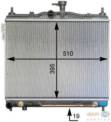 Радиатор, охлаждение двигателя