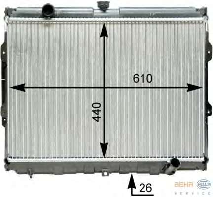 Радиатор, охлаждение двигателя