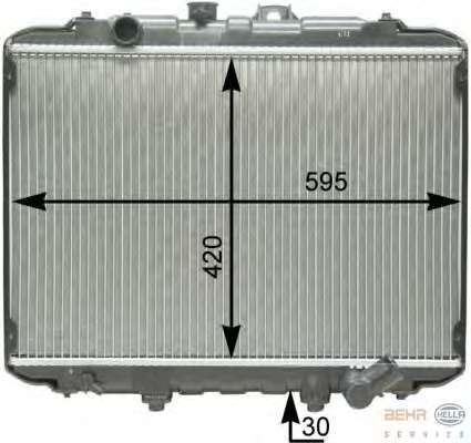 Радиатор, охлаждение двигателя
