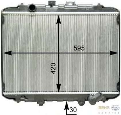 Радиатор, охлаждение двигателя