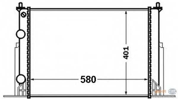 Радиатор, охлаждение двигателя