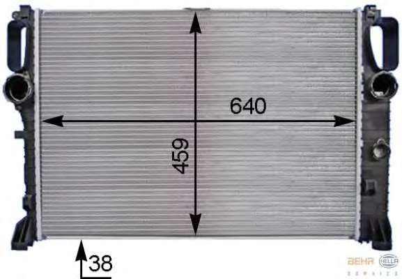 Радиатор, охлаждение двигателя