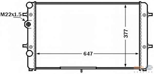 Радиатор, охлаждение двигателя