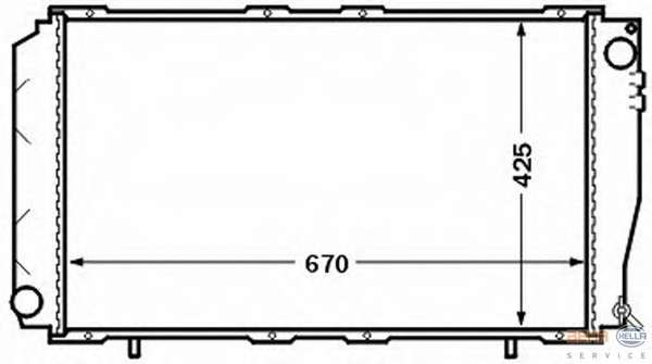 Радиатор, охлаждение двигателя