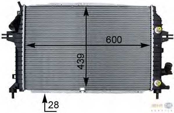 Радиатор, охлаждение двигателя