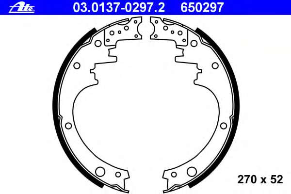 Комплект тормозных колодок
