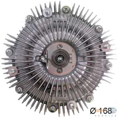 Сцепление, вентилятор радиатора