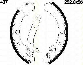 Комплект тормозных колодок