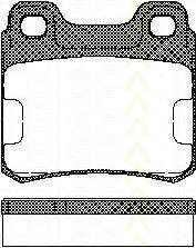 Комплект тормозных колодок, дисковый тормоз