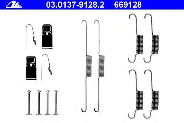 Комплектующие, тормозная колодка