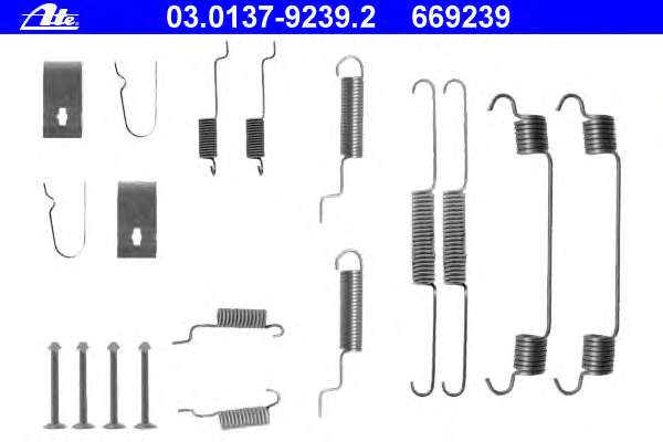 Комплектующие, тормозная колодка