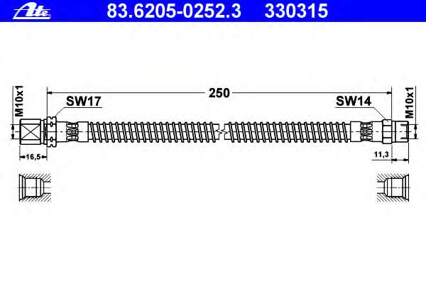 Тормозной шланг